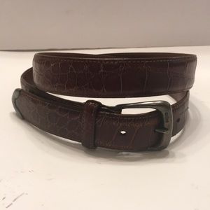Vintage Ralph Lauren Genuine Alligator Belt